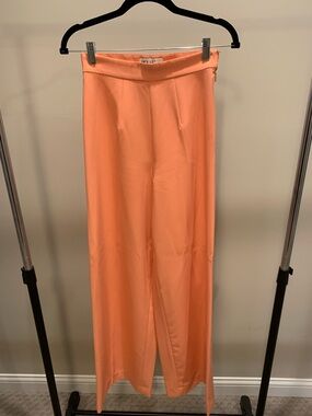 Women's House of CB Peach Wide-Leg Pants